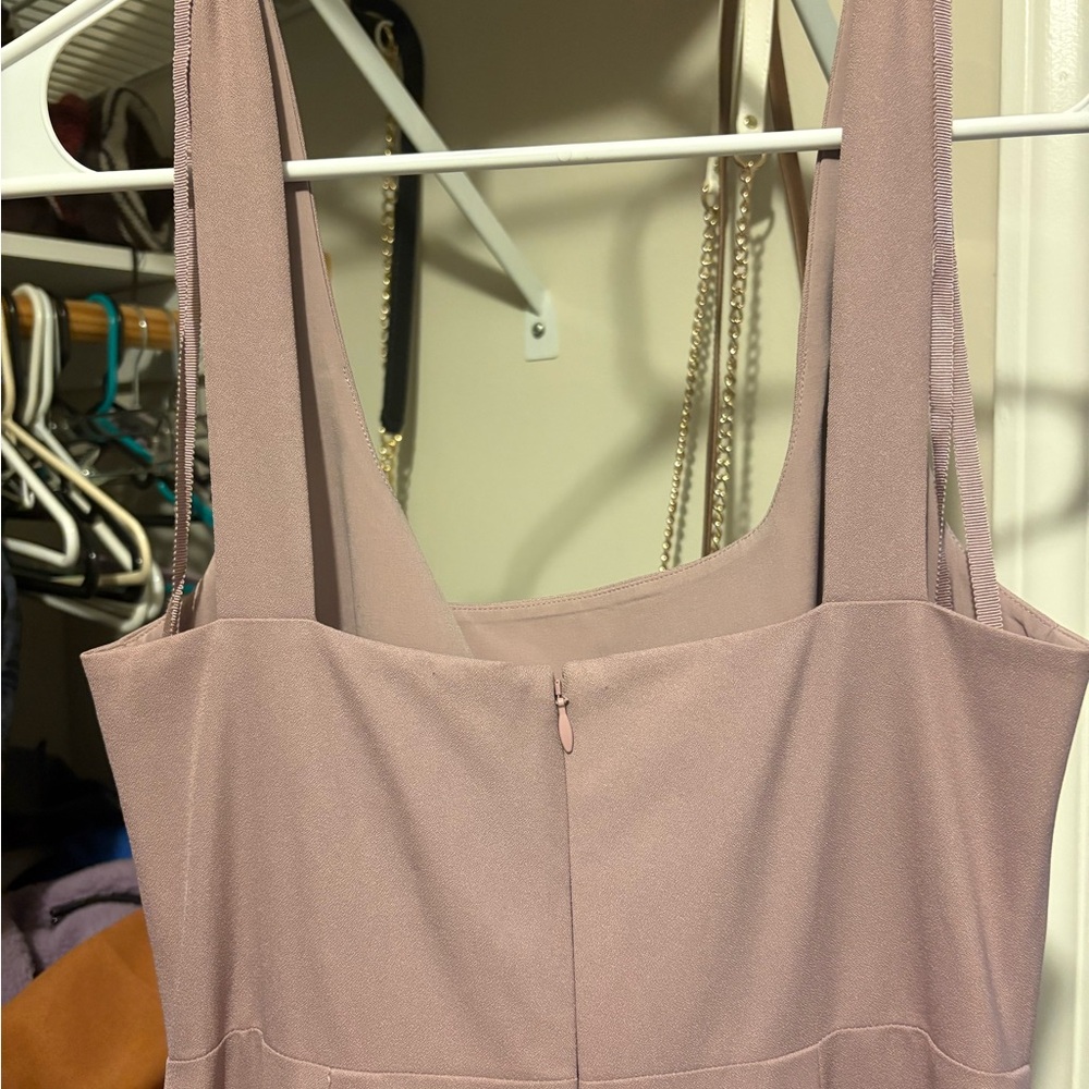 BHLDN Mauve Bridesmaid Dress - Picture 3 of 5